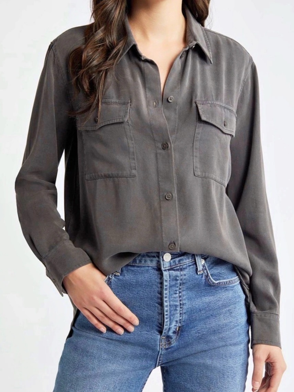 NEW…Treasure & Bond Utility Button-Down Top